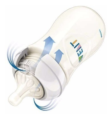 Imagen 3 de 10 de Set Regalo Kit 4 Teteros Avent Natural Chupo Y Cepillo