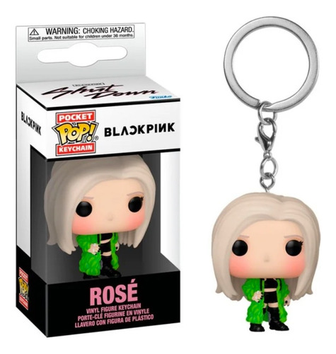 Funko Llavero - Black Pink Key Ring Rosé Funko Pop