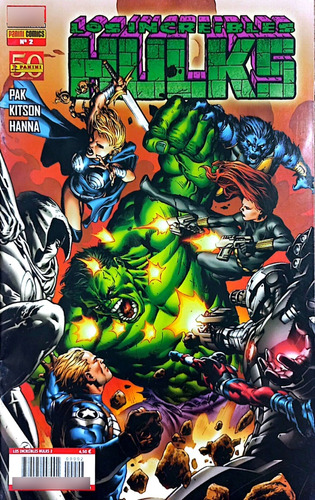 Los Increibles Hulks #2 Marvel Comic Original Panini Español