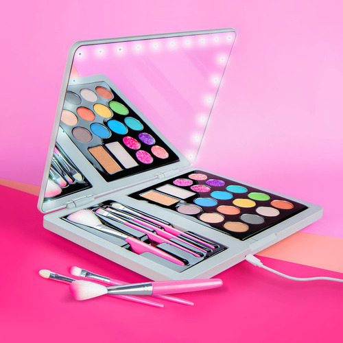 Paleta De Maquillaje Para Niñas Con Bloc De Dibujo
