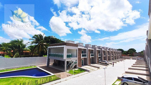 Imagem 19 de 28 de Casa Duplex Em Condomínio Fechado No Eusébio. - Ca1038