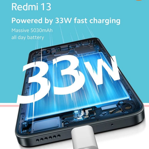 Xiaomi Redmi 13 C/ Capa De Proteção 8gb Ra 256gb Global 4g