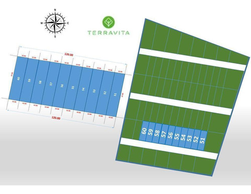 Terreno De 4,440 M2 En Terravita Tixkuncheil-baca Yucatán