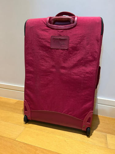 Mala De Viagem Kipling G - Rosa Escuro Rosa-escuro Lisa (Usado)