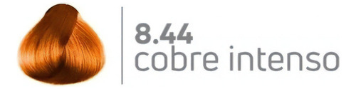 Tinta De Cabelo Cor 8.44 Louro Cobre Intenso - Vita Derm