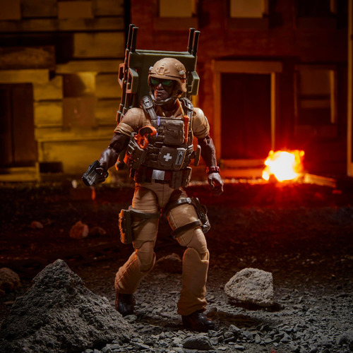 G.i. Joe Classified Series 122, Carl Doc Greer, Boneco De Aç