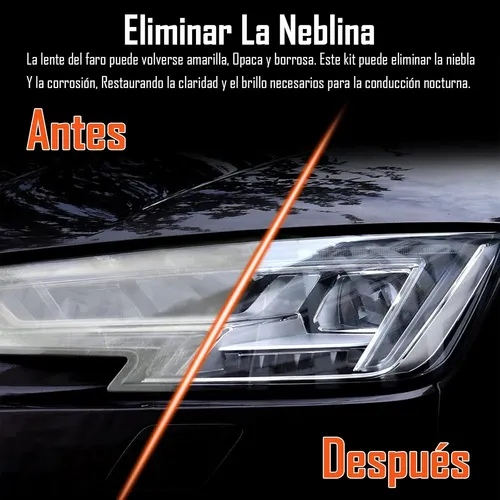 Kit Repara Foco Universal Coche Abrillantadorpulir Y Limpiar