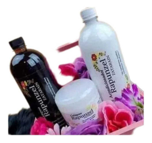 Kit Rapuncel Shampoo, Acondisionador Y Colageno