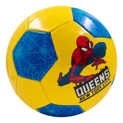 Balón 83879 De Fútbol No. 3 Marvel Spider-man Color Azul Voi Azul