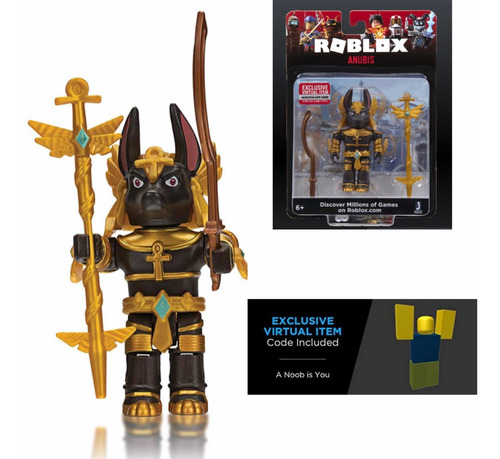 [original] Anubis Roblox + Código Artículo Virtual 8cm