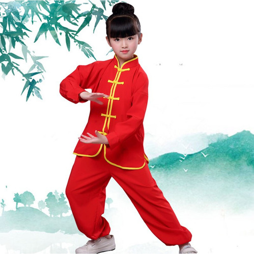 2psdisfraz De Kung-fu Para Niña, Traje De Uniforme De Taichí