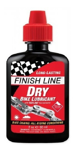 Lubricante Seco P/cadena Bicicleta Finish Line 2oz/60ml