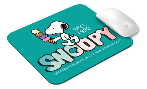 Mousepad Snoopy Cute Ice Cream