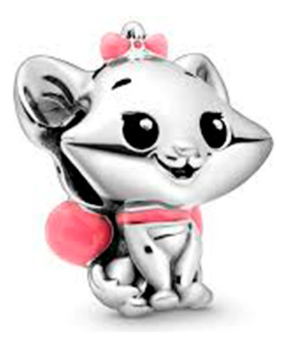 Dije Charm Little Cat Disney Pandora. Plata S925