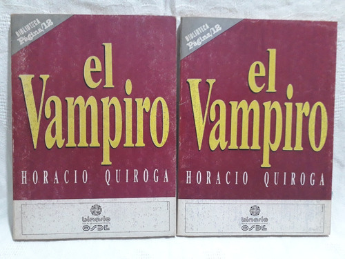 Libro De Coleccion, El Vampiro, Buen Estado