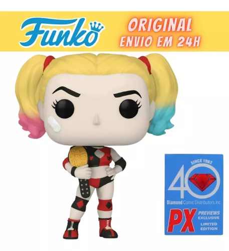 Boneco Harley Quinn / Arlequina Dc Sunny 30cm Articulado