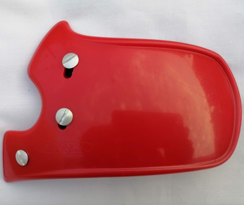 Protector De Cara Para Bateador Zurdo Rojo Mandibula Sc