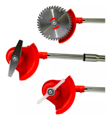 Aparador De Grama A Bateria 21 V Com 2 Baterias