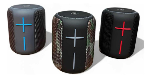 Caixa De Som Bluetooth Wireless A Prova Dágua Portátil Cor Cinza