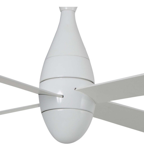 Ventilador Euro Blanco 48" 1 Luz Control Remoto Coolfan