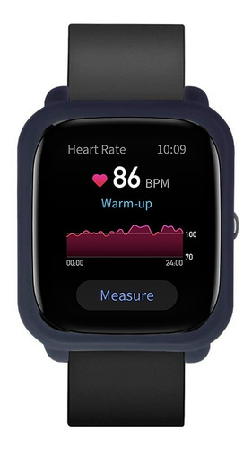 Case Protector Tpu Premium Para Amazfit Gts 2 Mini Azul Oscuro