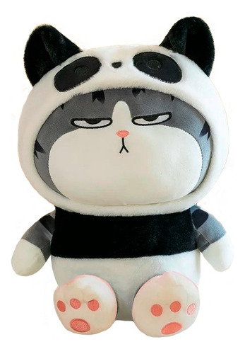 Peluche Gato Enojado Con Disfraz Kawaii