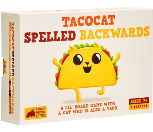 Exploding Kittens Tacocat Spelled Backwards