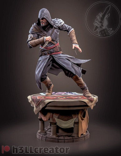 Archivo Stl Impresión 3d - Assasin Creed - Ezio - H3llcreato