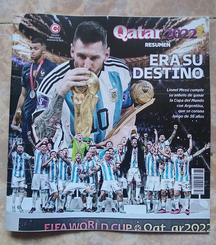 Revista Especial Cancha De Futbol Resumen Mundial De Qatar