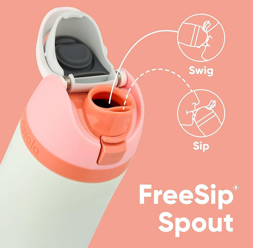 Termo Owala Freesip 24oz. Acero Inoxidable Malvavisco