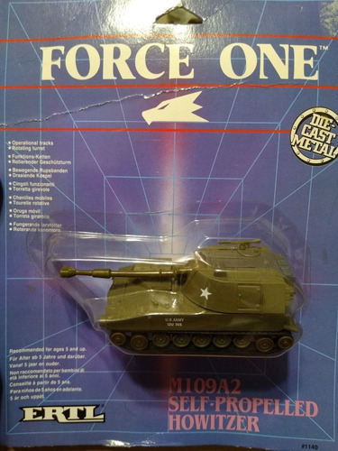 Forces Of Valor Diecast Ertl Tanque Self-propelled 1/72