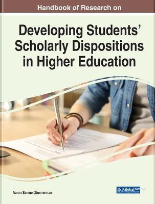 Libro Handbook Of Research On Developing Students' Schola...