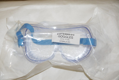 Vwr 46600-610 Sterile Single Use Goggles 515ffs Direct V Zze