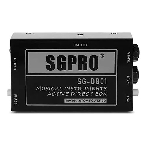 Sgpro Active Caja Directa Recording Signal Di Box For Music