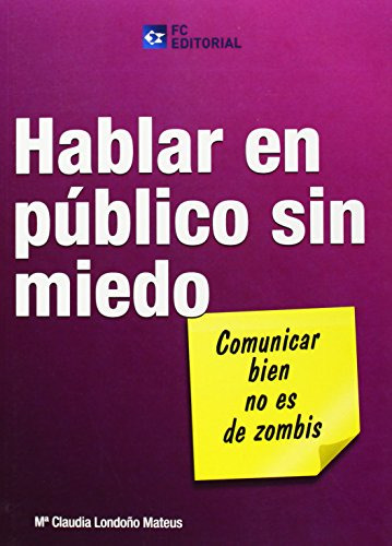 Libro Hablar En Público Sin Miedo De María Claudia Londoño M