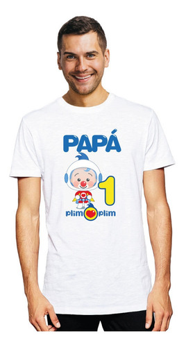 Kit 9 Playeras Payaso Plim Plim Personalizada Fiestas
