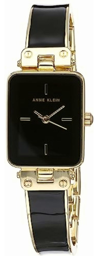 Anne Klein Reloj De Pulsera Para Mujer, Negro/oro,