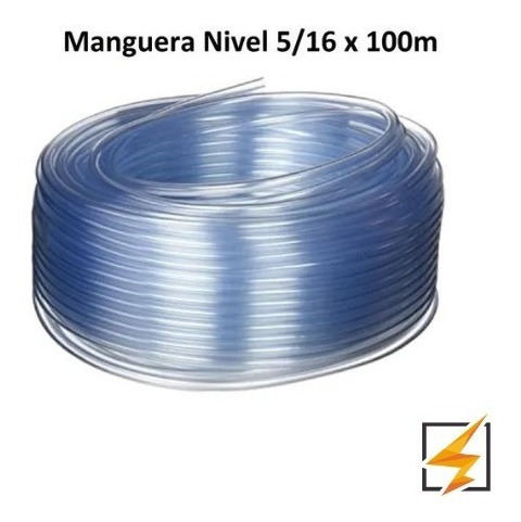 Manguera Nivel 5/16'' Rollo 100 Mts