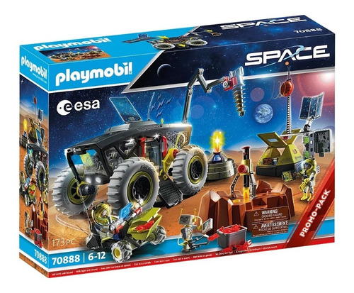 Juego Playmobil Space Expedición A Marte Con Vehículos 3+ Cantidad de piezas 173