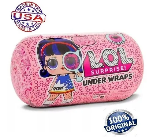 Boneca Lol Surprise C psula Under Wraps 15 Surpresa Original