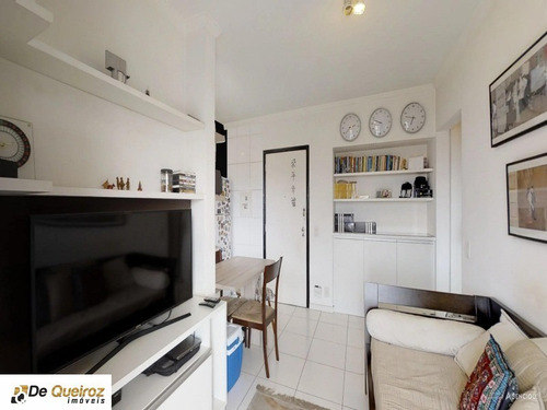 Imagem 8 de 23 de Apartamento Localizado No Bairro Bela Vista Com Conta Com 1 Dormitório Com Sacada Conjugada Com A Sala De Estar, Um Banheiro E Uma Cozinha Americana Com Área De Serviço! - A9884 - 68876257