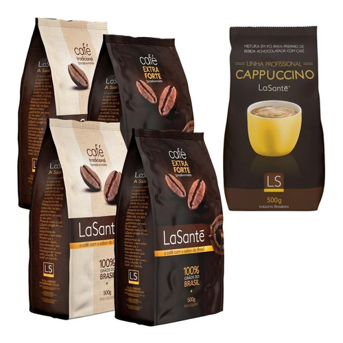 Kit Café Tradicional + Café Extra Forte + Cappuccino Clas...