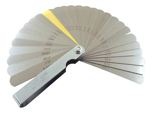 Jogo Calibre De Folga Vela Válvula Cabeçote 0,04 A 0,88mm