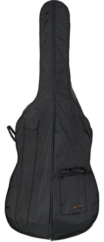 Estuche De Bajo Estándar 3/4, Negro