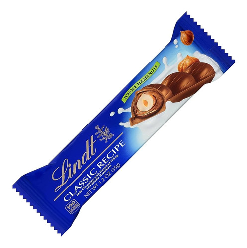 Lindt Chocolate Classic Recipe Whole Hazelnut (5 Piezas)