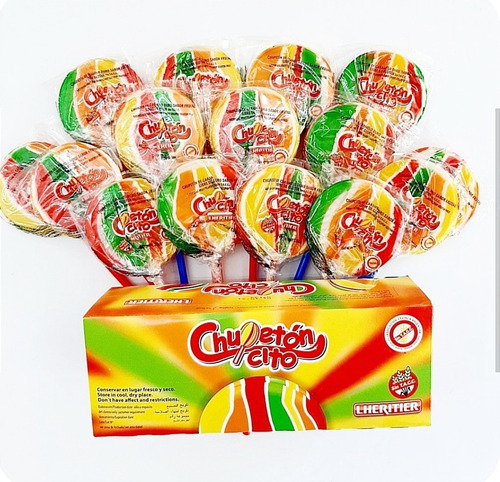 Chupetín Paleta Chupetoncito Pico Dulce Caja X 12 