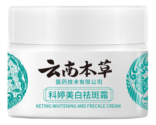 Crema Hidratante Para Blanquear Las Pecas De China White Cre