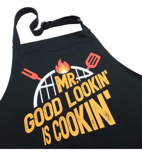 Delantal De Cocina Mr Good Lookin, Delantal De Cocina Para H
