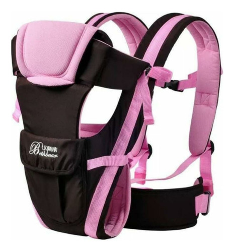 Portabebe Canguro Mochila Porta Bebe Acolchado Ajustable