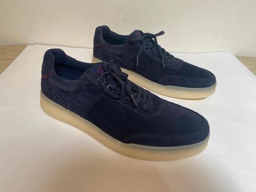 Tenis Azul Marino Flexi Hombre Talla 28.5mx Mod. 408902 Piel